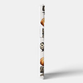 Pumpkins und Bows iPhone Case- Halloween Fall Gray Case-Mate iPhone Hülle (Rückseite / Rechts)