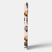 Pumpkins und Bows iPhone Case- Halloween Fall Pink Case-Mate iPhone Hülle (Rückseite / Rechts)