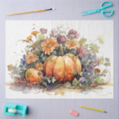 Pumpkins und Florals 2 Dekoupage Paper Seidenpapier (Basteln)