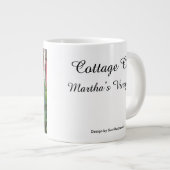 Pumpkins und Herz - Martha's Vineyard Jumbo-Tasse (Vorderseite Rechts)