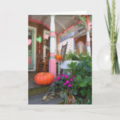 Pumpkins und Herz - Martha's Vineyard Karte (Vorderseite)