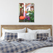 Pumpkins und Herz - Martha's Vineyard Leinwanddruck (Insitu (Schlafzimmer))