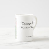 Pumpkins und Herz - Martha's Vineyard Porzellantasse (Vorderseite Rechts)