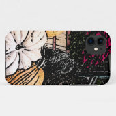 Pumpkins und Mum Herbstbild Case-Mate iPhone Hülle (Rückseite (Horizontal))