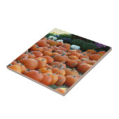 Pumpkins und Mums Herbsternte Fotografie Fliese (Seite)