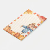 Pumpkins und Patchwork Post-it Klebezettel (angewinkelt)
