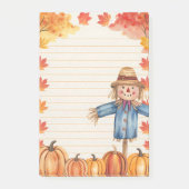 Pumpkins und Patchwork Post-it Klebezettel (Vorderseite)
