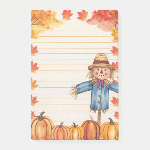 Pumpkins und Patchwork Post-it Klebezettel