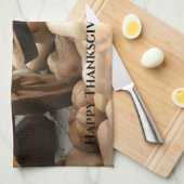 Pumpkins und Räder Geschirrtuch (Viertel Falte)