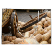 Pumpkins und Räder Große Geschenktüte (Rückseite)