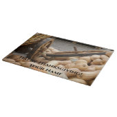 Pumpkins und Räder Schneidebrett (Ecke)