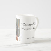 Pumpkins und Wicker Rocker - Martha's Vineyard Porzellantasse (Vorderseite Rechts)