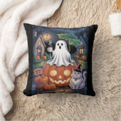 Pumpkins Verkauf & Coffein Ghost & Cat Throw Kisse Kissen (Decke)