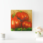 PUMPKINS WALL CLOCK QUADRATISCHE WANDUHR (Zuhause)