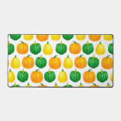 Pumpkins Wasserfarbmuster Schreibtischunterlage (Vorderseite)