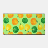 Pumpkins Wasserfarbmuster Schreibtischunterlage (Vorderseite)