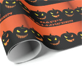Pumpkins Wrapping Paper Geschenkpapier (Rolleneckpunkt)