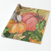 Pumpkins Wrapping Paper Halloween Geschenkpapier (Ungerollt)