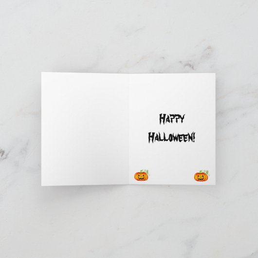 Pumpkint Karte (Innenseite)