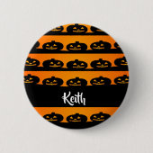 Pumpköpfe halloween Theme Button (Vorderseite)