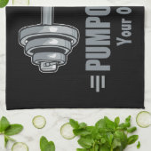 Pumpologe Pumpen Eisenerz Handtuch (Gefaltet)