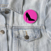 Pumps aus Schwarz und Rosa Button (Beispiel)