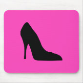 Pumps aus Schwarz und Rosa Mousepad (Vorne)