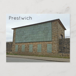 Pumpstation für den Wärmepark Postkarte