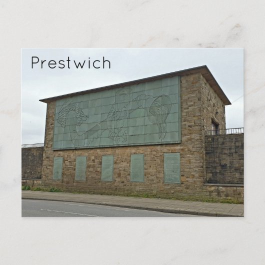 Pumpstation für den Wärmepark Postkarte (Vorderseite)