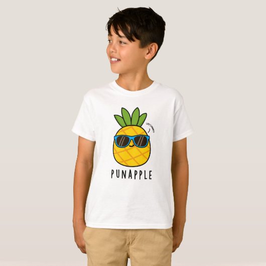 Pun-Apfel Funny Fruit Ananas Pun T-Shirt (Vorne ganz)