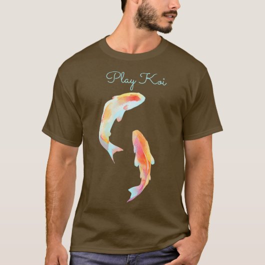 Pun Asian Koi T-Shirt (Vorderseite)