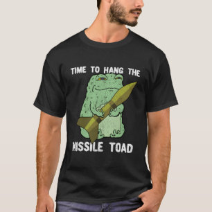 Pun Festive Mistelzweig Frosch Kröte Distressed T-Shirt