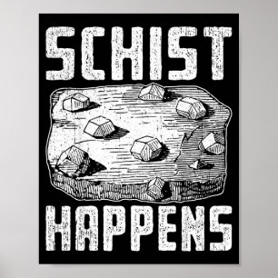 Pun für Gesteinswissenschaft für Geologie-Nerds  Poster