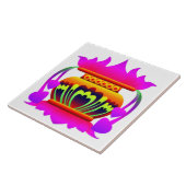 Pun Kalasa Sri Lanka traditioneller Topf des Wohls Fliese (Seite)