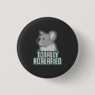 Pun - Koalafied Button