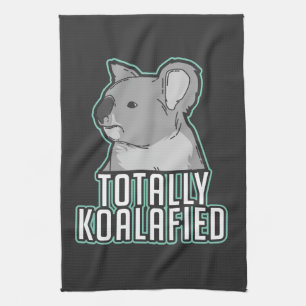 Pun - Koalafied Geschirrtuch