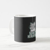 Pun - Koalafied Kaffeetasse (Vorderseite Links)