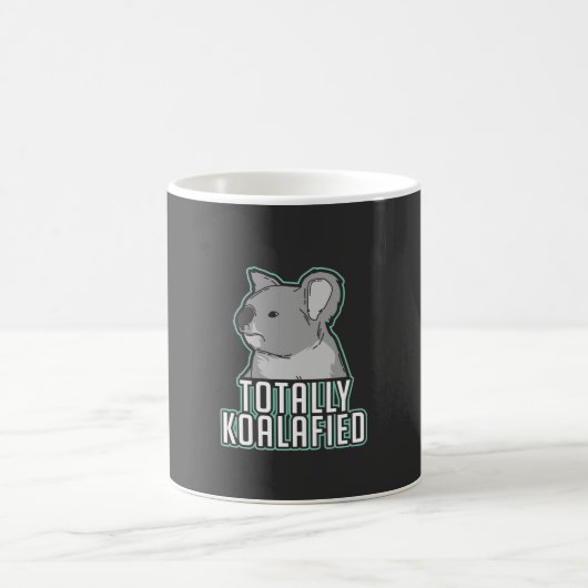 Pun - Koalafied Kaffeetasse (Mittel)
