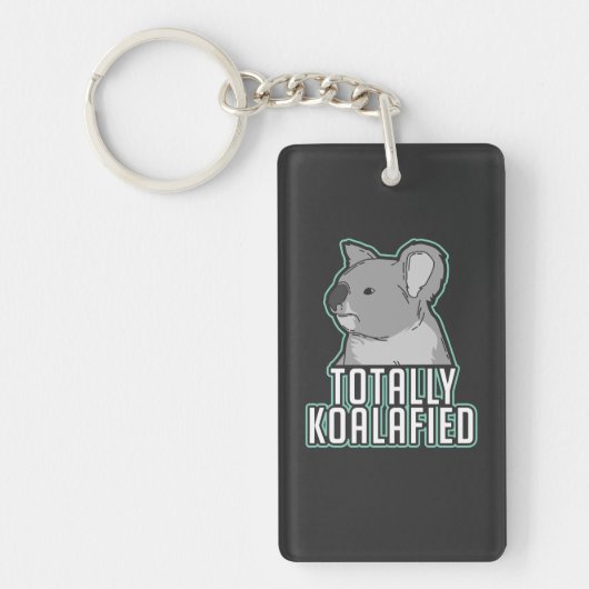 Pun - Koalafied Schlüsselanhänger (Vorderseite)
