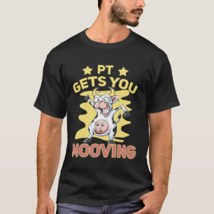 Pun Kuh bringt dich in Bewegung T-Shirt