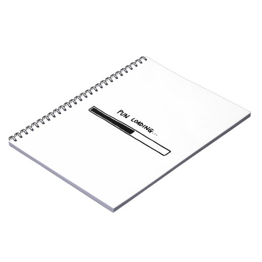 Pun Loading Notizblock (Linke Seite)