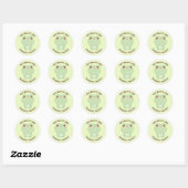 Pun Reward Stickers Frog Teacher Personalisiert (Blatt)
