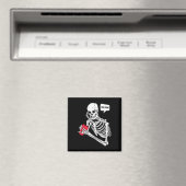 Pun-Skelett I'm Fine-Auftritt Magnet (In Situ (Geschirrspüler))