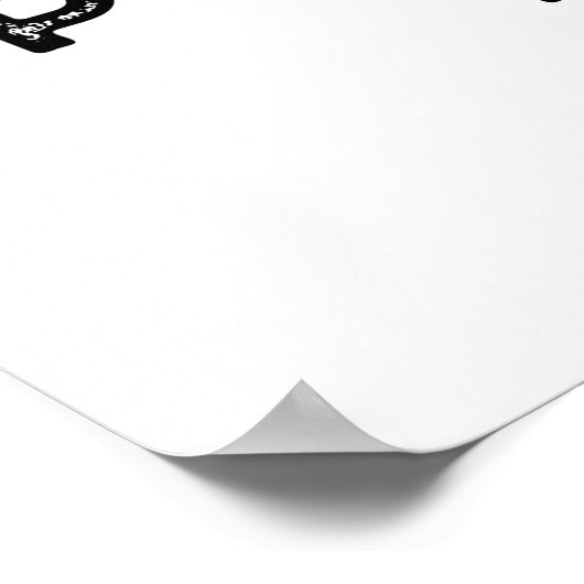 Pun-tuation Marks Funny Punctuation Pun Poster (Ecke)