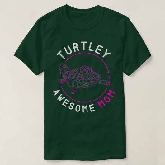 Pun Turtle Funny Turtles T-Shirt (Design vorne)