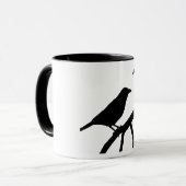 Pun versucht Mord Schwarz-Weiß-Tasse Tasse (Vorderseite Links)
