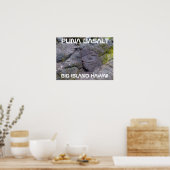 PUNA BASALT BIG ISLAND HAWAII POSTER (Küche)