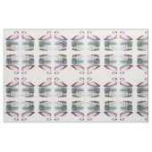Puna Flamingo Vintag Illustration Stoff (Fat Quarter (45,7 x 55,9 cm))