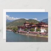 Punakha Dzong - Bhutan Einladung (Vorne/Hinten)