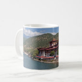 Punakha Dzong - Bhutan Kaffeetasse (Vorderseite Links)